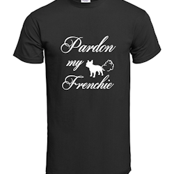 Fransk Bulldog  Pardon My French T-Shirt Barn