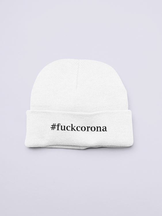 F#@k Corona Beanie One Size