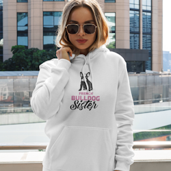 French Bulldog Sister Hoodie Women