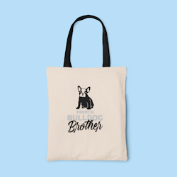 French Bulldog Brother Tote Bag