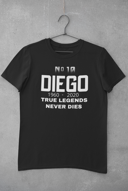 Diego-Legends Never Dies. T-Shirt Men