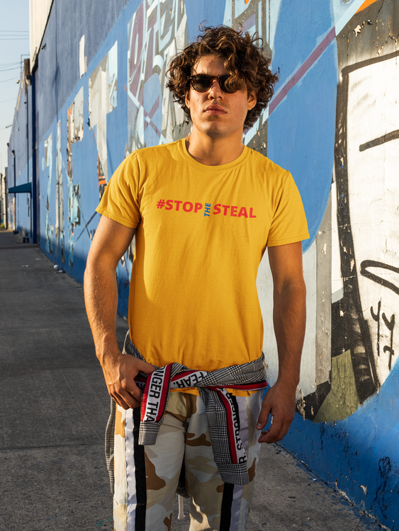 #Stop The Steal T-Shirt Men