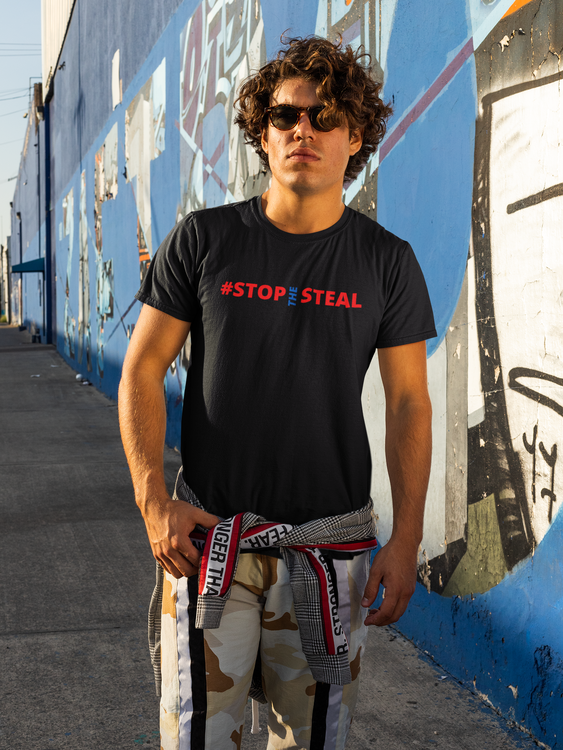 #Stop The Steal T-Shirt Men