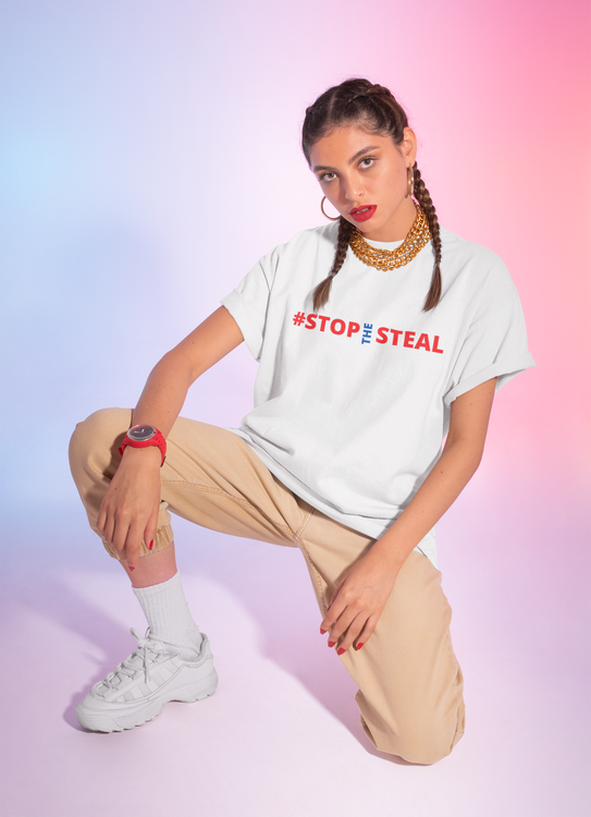 #Stop The Steal T-Shirt Women