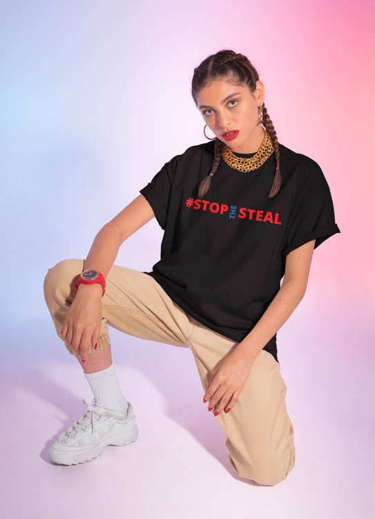 #Stop The Steal T-Shirt Women