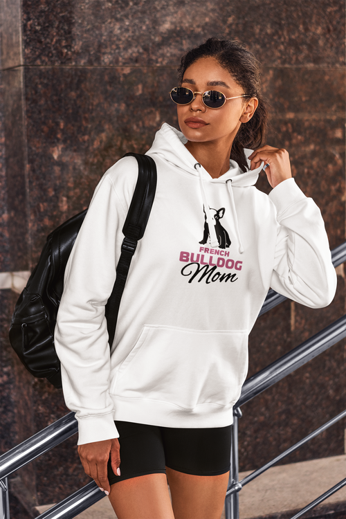 French Bulldog Mom Hoodie Women