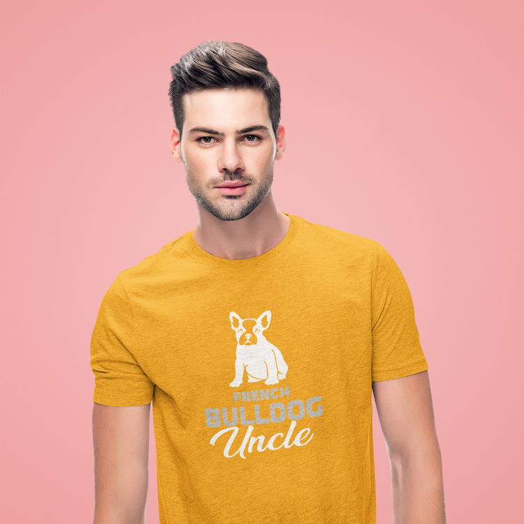 Fransk Bulldog Uncle T-Shirt Herr