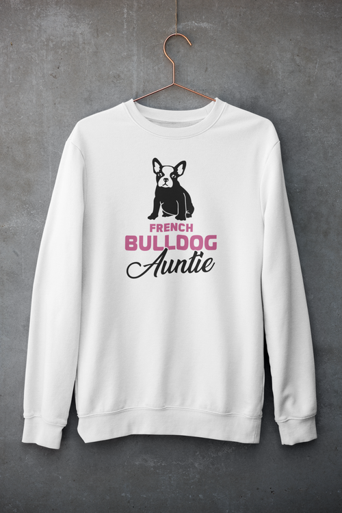 French Bulldog Auntie Sweatshirt Unisex