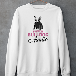 French Bulldog Auntie Sweatshirt Unisex