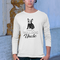 French Bulldog Uncle Long Sleeve T-Shirt Men