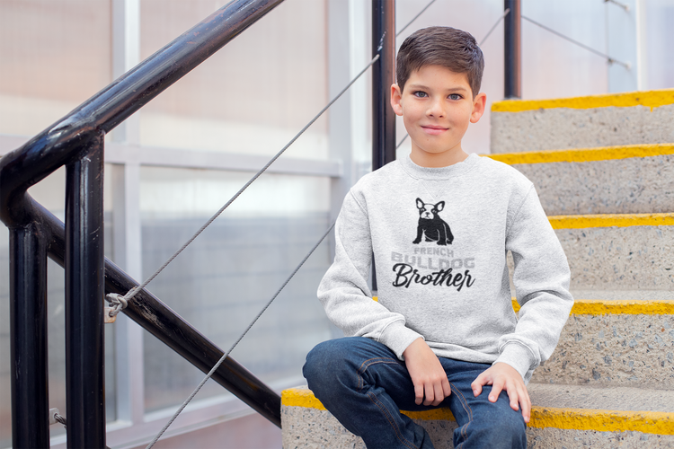 French Bulldog Brother Sweatshirt Unisex Kids