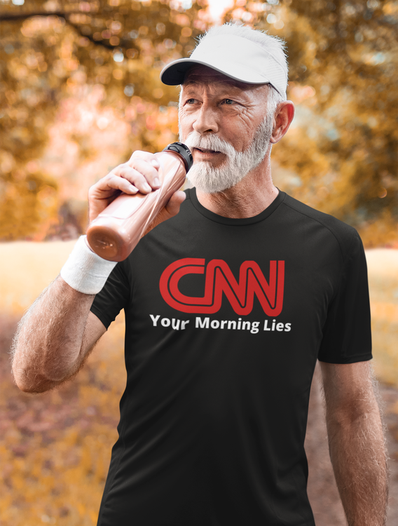 CNN Your morning lies. Herr T-Shirt. CNN News