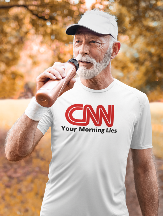 CNN Your Morning Lies T-Shirt Men