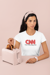 CNN Your Morning Lies T-Shirt  Dam