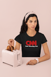 CNN Your Morning Lies T-Shirt  Dam