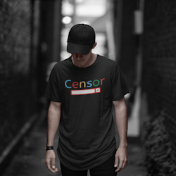 Censor T-Shirt Herr