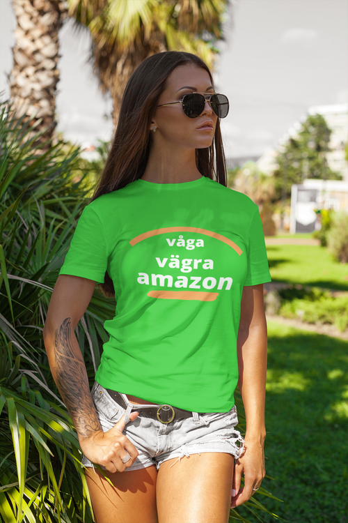 Våga Vägra Amazon. Tshirt  Dam - Refuse Amazon