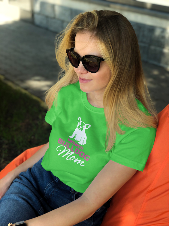 French Bulldog Mom T-shirt Women