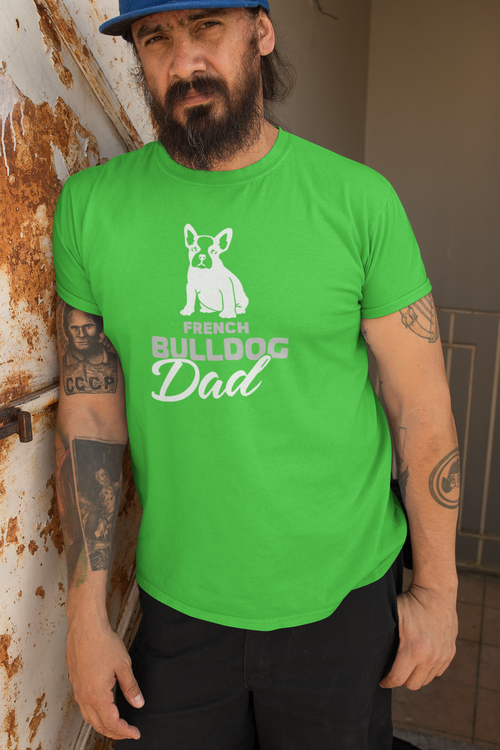 French Bulldog Dad T-Shirt Men