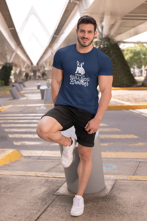 French Bulldog Brother T-Shirt Men