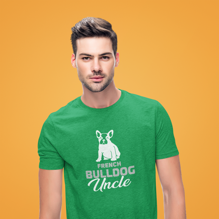 Fransk Bulldog Uncle T-Shirt Herr