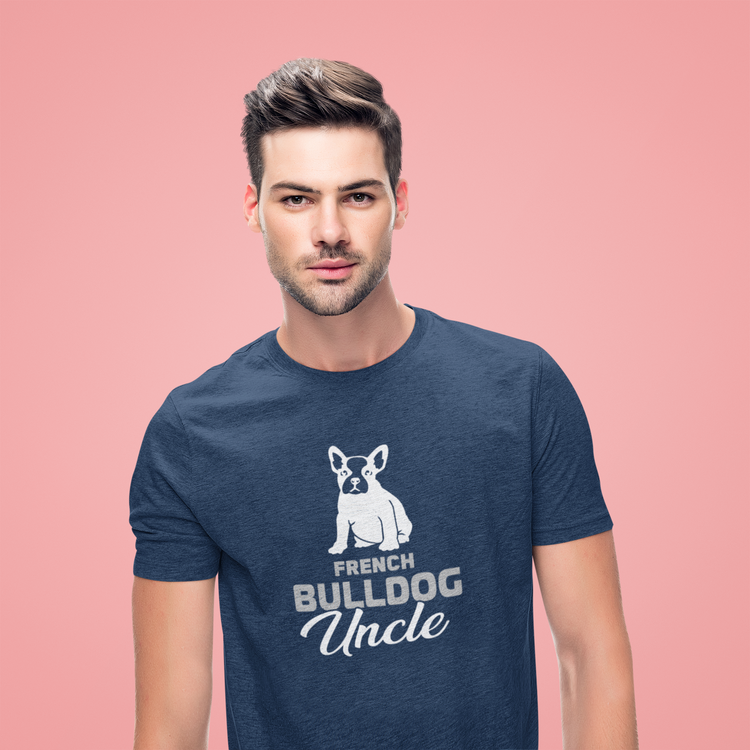 Fransk Bulldog Uncle T-Shirt Herr