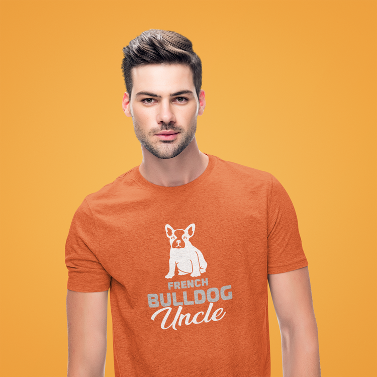 French Bulldog Uncle T-Shirt Men