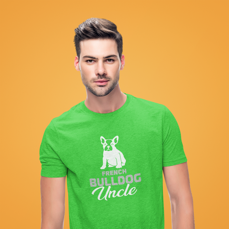French Bulldog Uncle T-Shirt Men