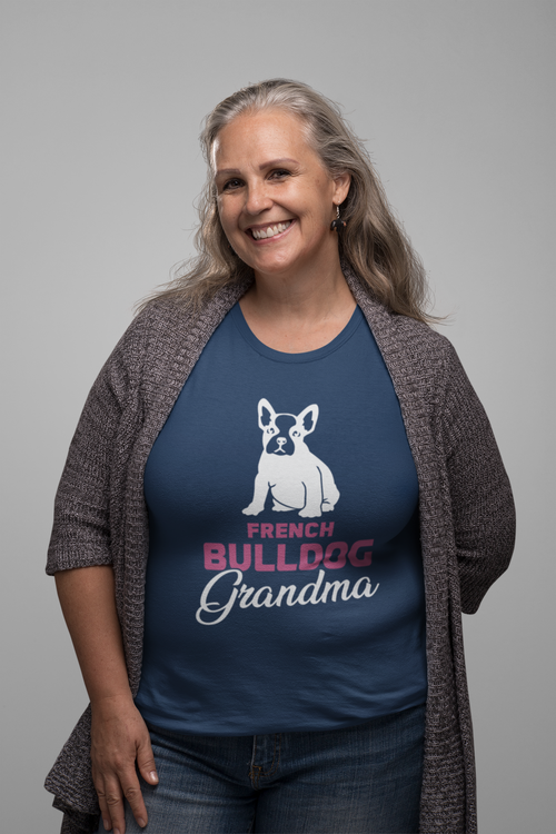 French Bulldog Grandma T-shirt Women