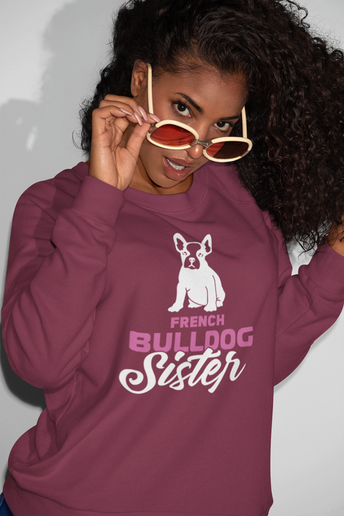 French Bulldog Sister Sweatshirt Unisex