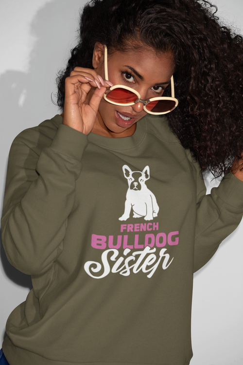 French Bulldog Sister Sweatshirt Unisex