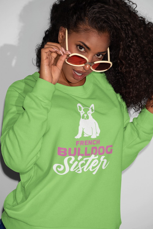 French Bulldog Sister Sweatshirt Unisex