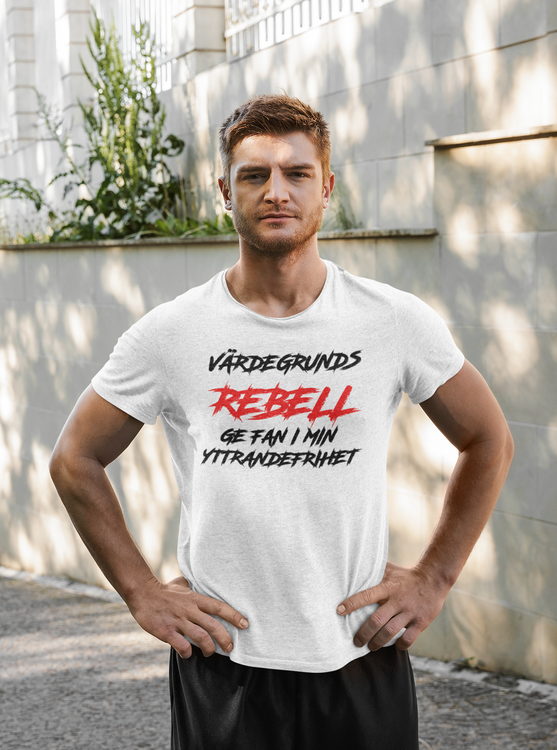 Värdegrunds Rebell T-Shirt Men