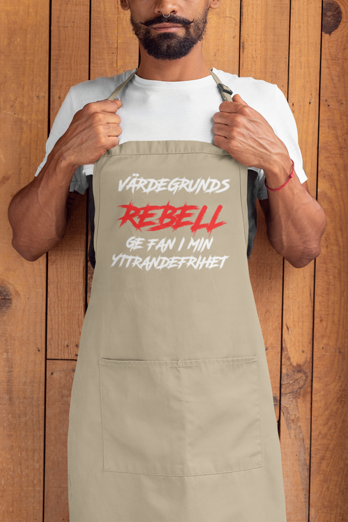 Värdegrunds Rebell Förkläde