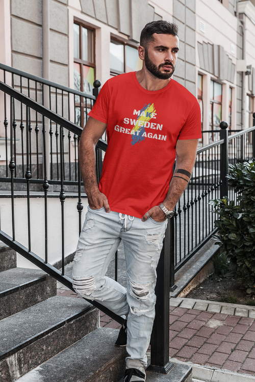 Make Sweden Great Again T-Shirt Men