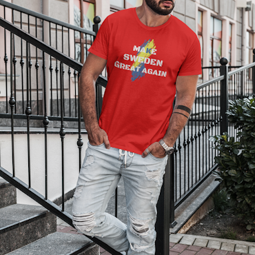 Make Sweden Great Again T-Shirt Men