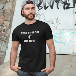 Free Speech Or Die! T-Shirt Herr