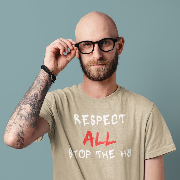 Respect All T-Shirt Herr