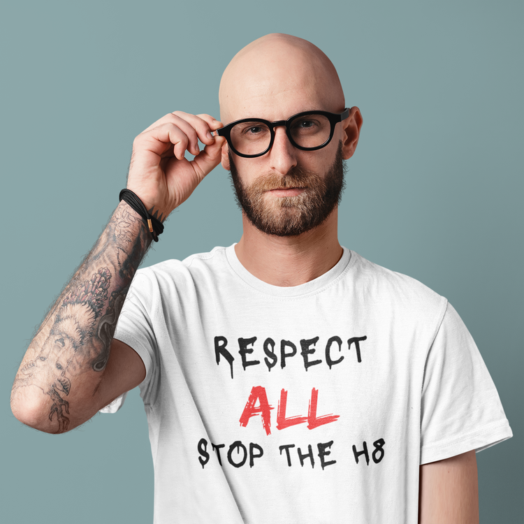 Respect All T-Shirt Herr