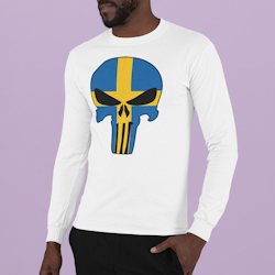 Swedish Skull Long Sleeve Herr