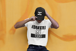 Defund SVT Today T-Shirt Herr