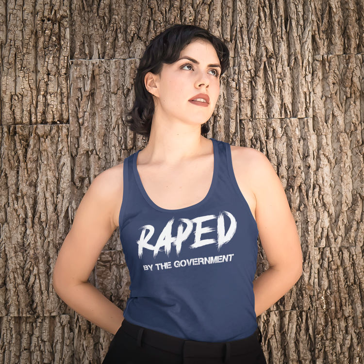 Raped By The Government Tank Top Dam