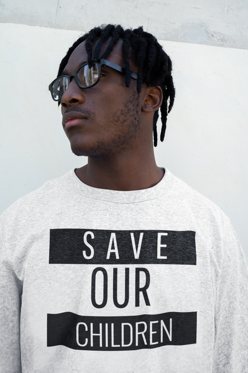 Save Our Children Sweatshirt, Skydda våra barn tröja