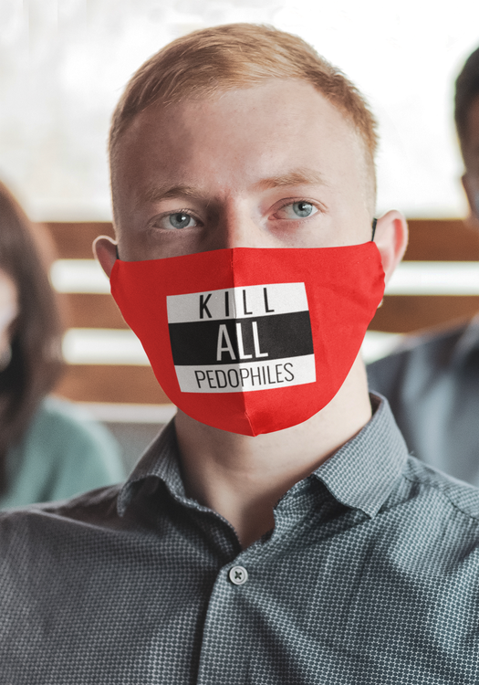 Kill All Pedophiles FaceMask Unisex