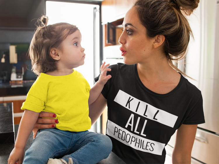 Kill All Pedophiles Tshirt Dam