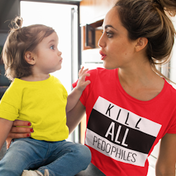 Kill All Pedophiles T-Shirt Dam