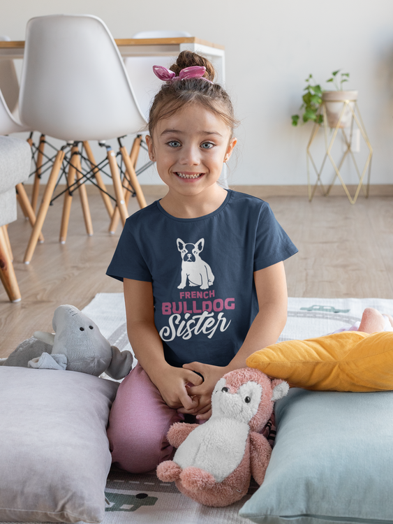 French Bulldog Sister T-Shirt Kids