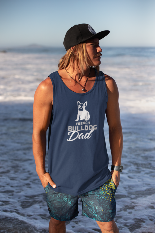 French Bulldog Dad Tank Top Herr