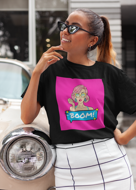 Retro Boom T-Shirt Women