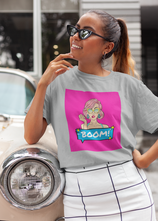 Retro Boom T-Shirt Dam